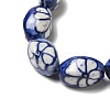 Blue and White Porcelain Beads PORC-C003-02-3