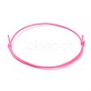 Eco-Friendly Korean Waxed Polyester Cord Bracelet Making BJEW-JB04256-4