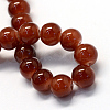 Baking Paint Imitation Jade Glass Round Bead Strands LS-DGLA-Q021-8mm-11-2