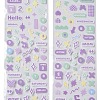 PET Plastic Stickers DIY-H168-01D-4