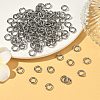 Tarnish Resistant 304 Stainless Steel Open Jump Rings X-STAS-R065-42-6