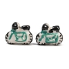 Hand Painted Porcelain Beads PORC-A033-03-2