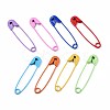 Spray Painted Iron Safety Pins IFIN-T017-02-NR-2