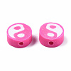 Handmade Polymer Clay Beads CLAY-T016-65E-3