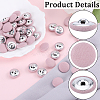 50Pcs 1-Hole Cloth Buttons DIY-GF0008-50B-6