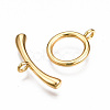 Brass Toggle Clasps LS-KK-T063-99G-NF-3
