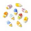 18Pcs 6 Colors Handmade Porcelain Beads PORC-CJ0001-38-8