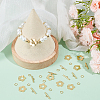 10Pcs Brass Toggle Clasps KK-BBC0013-28-4