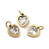 PVD Vacuum Plating 304 Stainless Steel Pendants STAS-D189-06G-2