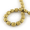 Electroplated Non-magnetic Synthetic Hematite Beads Strands G-R259-47G-2