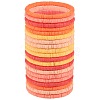 Polymer Clay Heishi Surfer Stretch Bracelets Set BJEW-SW00126-1