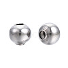 Round 304 Stainless Steel Beads STAS-TAC0004-6mm-P-3