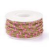 Ion Plating(IP) 304 Stainless Steel Enamel Curb Chains CHS-P013-01G-07-3