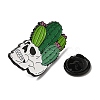 Black Alloy Brooch JEWB-Z011-02C-EB-3