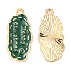 Christmas Alloy Enamel Pendants FIND-C037-02C-G-1