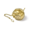 Teapot Shape Loose Tea Infuser AJEW-G045-06G-2