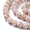 Natural Rhodochrosite Beads Strands G-I301-A04-C-3