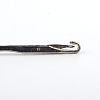 Iron Crochet Hooks with Plastic Handle Covered TOOL-S007-01-4