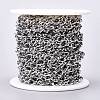 Tarnish Resistant 304 Stainless Steel Figaro Chains CHS-L001-138-0.8mm-1