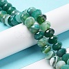 Natural Banded Agate/Striped Agate Beads Strands G-E605-A02-03C-2