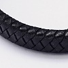 Braided Leather Cord Bracelets BJEW-I200-09-3