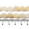 Natural Topaz Jade Beads Strands G-P520-B13-01-5
