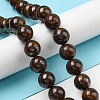 Natural Yellow Tiger Iron Beads Strands G-C079-A03-04-2