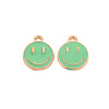 Alloy Enamel Charms ENAM-S121-165K-RS-2