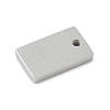 304 Stainless Steel Mirror Polished Finish Stamping Blank Tag Charms STAS-D365-07P-2
