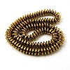 Non-magnetic Synthetic Hematite Beads Strands G-E165-2A-2
