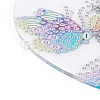 DIY Diamond Painting Hanging Woven Net/Web with Feather Pendant Kits DIY-I084-11-4