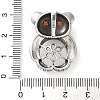 925 Sterling Silver Peg Bail Pendants STER-M092-02AS-3
