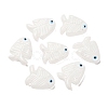 Transparent Glass Enamel Beads LAMP-U004-06-08-1