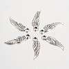 Tibetan Style Alloy Wing Charms LS-TIBEP-3344-AS-RS-2