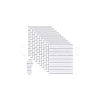 Rectangle Polyester Insole Cloth FIND-WH0139-342B-7