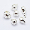 Natural Baroque Pearl Cultured Freshwater Pearl Beads PEAR-F006-94S-1
