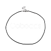 Black Rubber Necklace Cord Making RCOR-D002-C-2