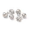 Brass Micro Pave Cubic Zirconia Pendants LS-KK-L260-05P-2