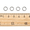 Brass Open Jump Rings JRC8MM-B-3