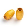 Dyed Barrel Natural Wood Beads X-WOOD-S619-4-LF-2