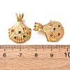 304 Stainless Steel Rhinestone Pendants RB-CBA5CCB-03G-2