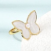 304 Stainless Steel Enamel Cuff Open Rings SA-CBA369F-04G-01-2