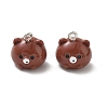 Animal Theme Opaque Resin Pendants RE-CBA4C51-02P-01-1