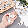 201 Stainless Steel Picture Hangers FIND-WH0040-06-3