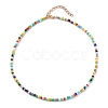 Mixed Styles Round Glass Seed Beaded Necklaces NJEW-JN03362-2