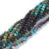Natural HuBei Turquoise Beads Strands G-A026-A13-3mm-2