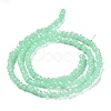 Baking Paint Imitation Jade Glass Bead Strands LS-DGLA-A034-J2MM-A22-5