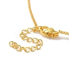 Rack Plating Brass Macrame Pouch Necklace Making for Gemstone Nuggets KK-M285-02A-G-3