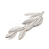 304 Stainless Steel Pendants STAS-Z199-12P-02-2