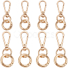 DIY Keychain Clasp Findings Kits DIY-SP0003-47G-1